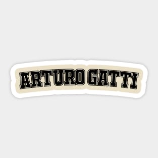 ARTURO GATTI - Boxing Tshirt Sticker